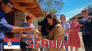 RIDING OFF-ROAD IN SERBIA (they gave me free wine!) [Ep. 4] 🇷🇸