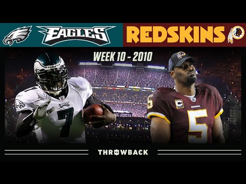 Vick's EPIC 6 Touchdown Game on MNF! (Eagles vs. Redskins 2010, Week 10)