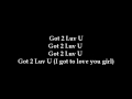 New 2012 Sean Paul Ft Alexis Jordan - Got To ...