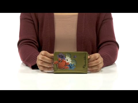 Anuschka Two-Fold Small Organizer Wallet - 1166 SKU: 9560424