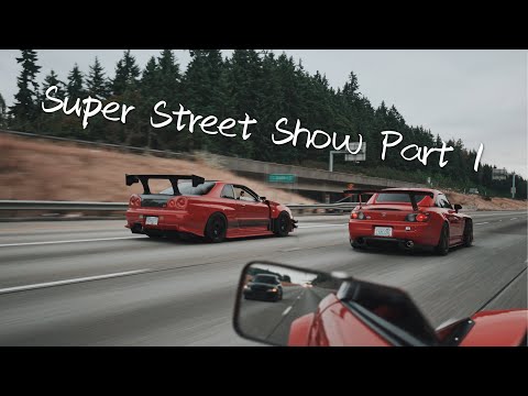 Super Street PT 1: pre meet and rolling in.
