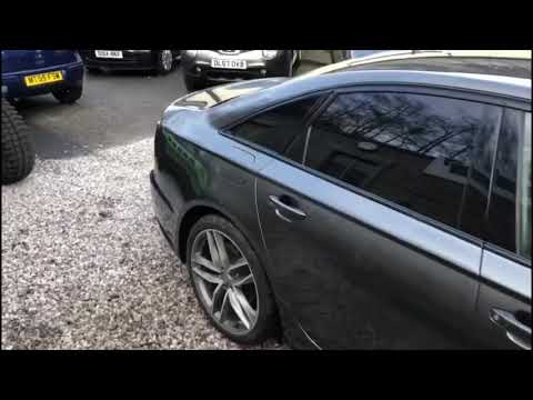 GL67DNE (EXTERIOR) AUDI A6 2.0 TDI ULTRA BLACK EDITION 4d 188 BHP VOLCANNA LEATH # AUDI SERVICE PACK