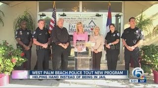West Palm Beach police help prostitutes, addicts help themselves