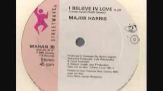 Major Harris  I Believe In Love streetwave street sounds 1984