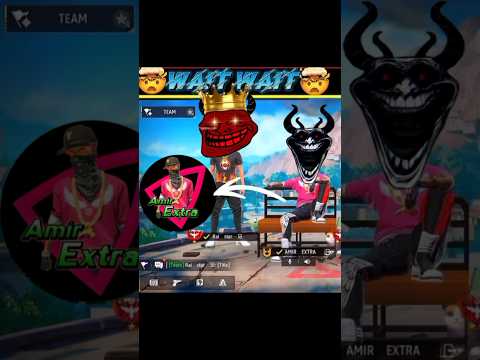 Raistar Vs AmirExtra 🤡 scripted video 😂 #raistar #shorts #freefire #freefiremax