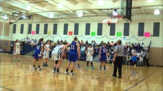 preview picture of video 'WHS Girls JV basketball vs Glastonbury 2 24 14'