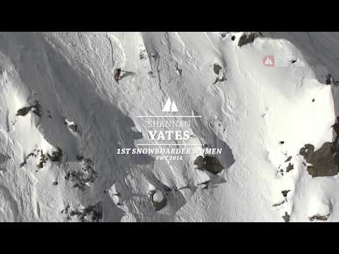 Shannan Yates | 1st Snowboarder Women | FWT14 Highlights