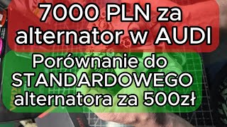 7000PLN za alternator w AUDI a w innym aucie 500zł ? Jak zbudowany jest alternator działa alternator