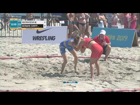 Round 2 Women's BW - 50 kg: M. HEORHIIEVA (UKR) v. K. BERMAN SHNYP (UKR)