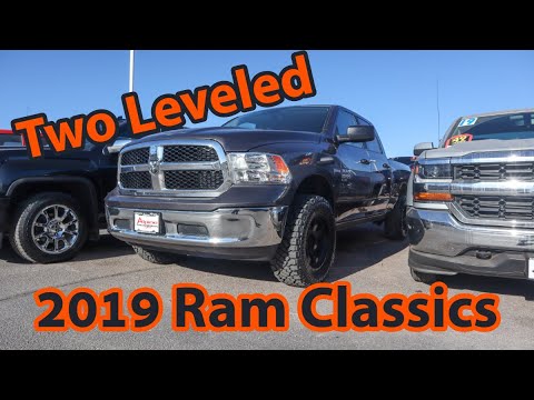 Two 2019 Ram Classics Leveled