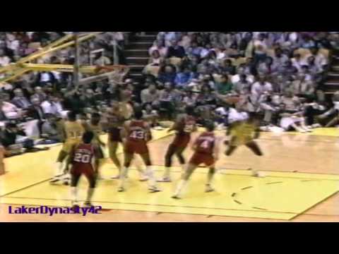 Magic Johnson 1985 Playoffs: 34pts & 19asts, Gm 5 vs. Blazers