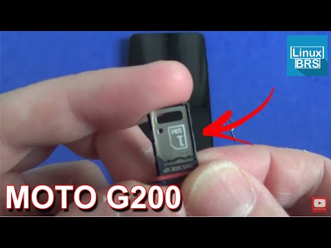 MOTOROLA MOTO G200 - COMO COLOCAR OS CARTÕES DE OPERADORA