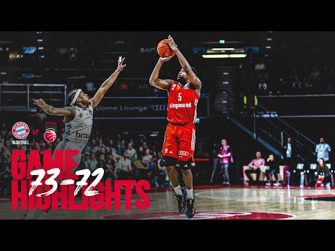 FC Bayern Munich Highlights | FCBB - Brose Bamberg 73:72 | BBL 22/23 | Matchday 28