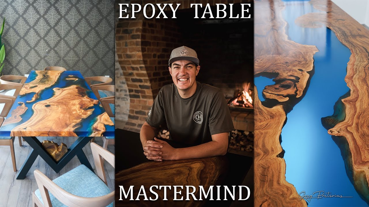 how i built 3 x EPOXY tables (worth $60k)
