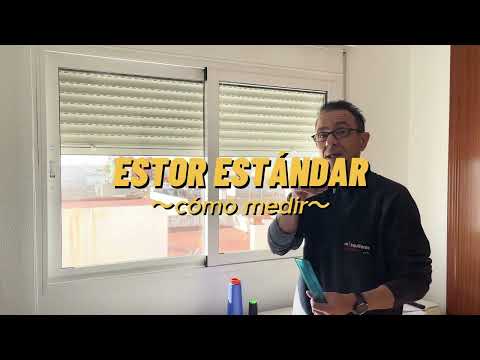 Cómo Medir Tu Ventana para Elegir un Estor Enrollable Estándar