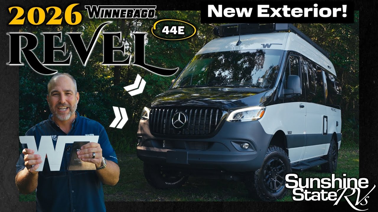 2023 Winnebago Revel 44E Off-Grid Camper Van Rental in Freehold, New Jersey Walkthrough