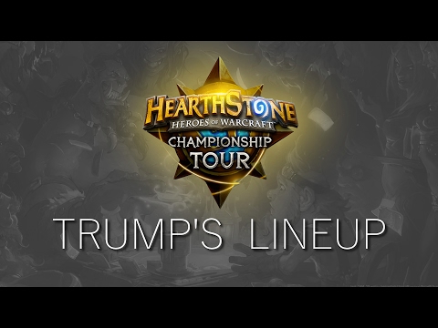 Hearthstone: Trump's Championship Lineup