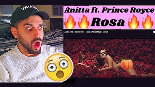 Anitta with Prince Royce - Rosa (Official Music Video) - REACTION VIDEO!!!