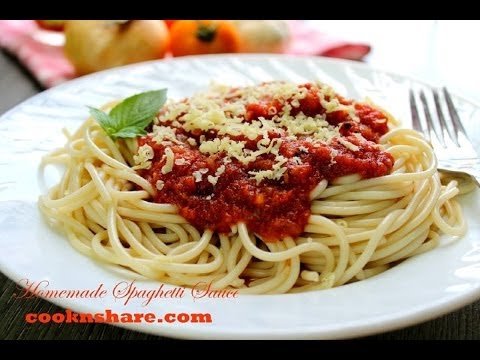Italian Inspired Spaghetti Sauce