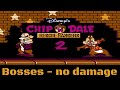 Chip N Dale Rescue Rangers 2 NES All Bosses No Damage Easy