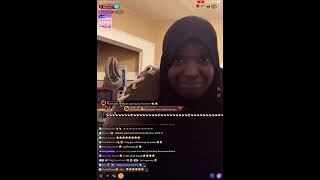 Download lagu Monica got scared on #bigolive | She screamed for seeing a baby mouse 🐁 fly by her feet mp3