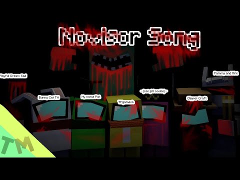 TMgamech - "NOVISOR" among us song Minecraft animation (BIG GIFTS) [TMgamech]