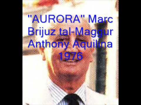 ''AURORA'' Marc Brijuz tal Maggur Anthony Aquilina 1976
