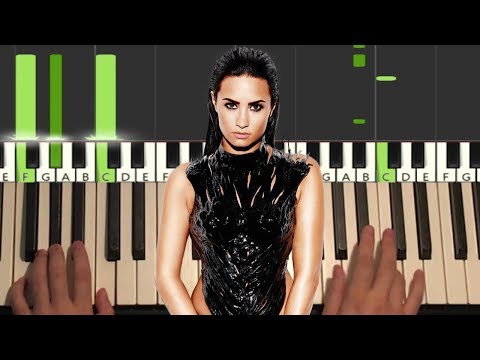 Demi Lovato - Wildfire (Piano Tutorial Lesson)