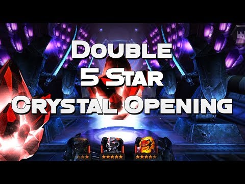 Double 5 Star Crystal Opening - Marvel Contest Of Champions
