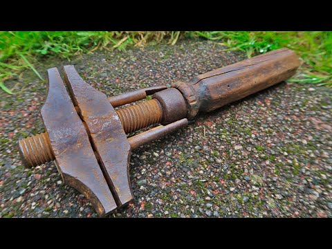 1876 Antique French Wrench Restoration