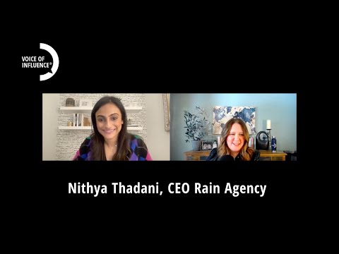 Nithya Thadani CEO Rain Agency - YouTube