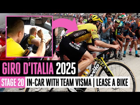 Inside Simon Yates' Giro-winning ride 😍 | Team car footage on Colle delle Finestre