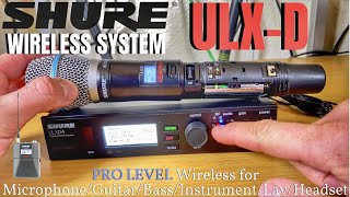 Video thumbnail for Shure ULX-D - PRO LEVEL Wireless System - Demo/Overview/Setup/Guide by Scott Uhl