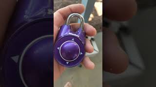 Open master speed lock without the combination