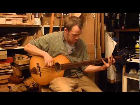 Veillette Flyer Bass Tapewound 4-string played by Tim Mack