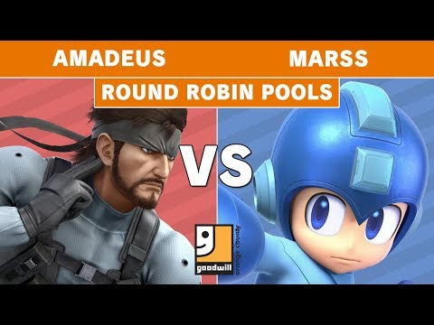 Goodwill of OC's Charity Invitational - P1E | Amadeus (Snake) Vs. PG | Marss (Mega Man) Round Robin