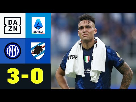 Inter macht die Hausaufgaben und verpasst den Titel: Inter Mailand - Sampdoria 3:0 | Serie A | DAZN