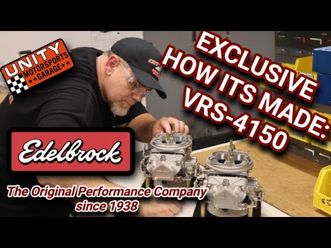 Edelbrock VRS-4150 YouTube EXCLUSIVE How it's Made! VRS-4150 SECRETS EXPOSED!!! @EdelbrockUSA