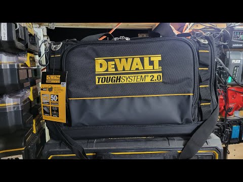 NEW Dewalt Tough System 2.0 tool bag!1