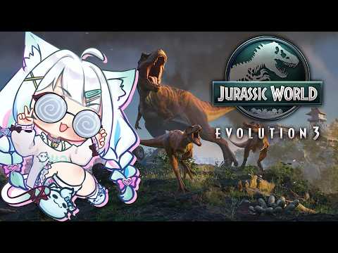【JURASSIC WORLD EVOLUTION】only dino chaos in my land!!!【Maid Mint Fantôme】