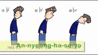 How to say Annyeong haseyo 안녕하세요 in Korean