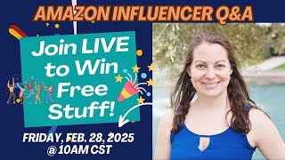 Amazon Influencer Questions Answered Live - Celebrating 5K Subscribers + Giveaways 🎉