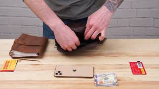 Сумка чоловіча 14744 Vintage коричнева