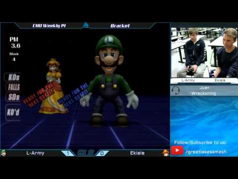 CMU Weekly 14 - L-Army (Luigi) vs. Ekiele (Peach)