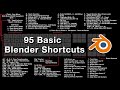 95 Basic Blender Shortcuts An Introduction To Keyboard Shortcuts In Blender