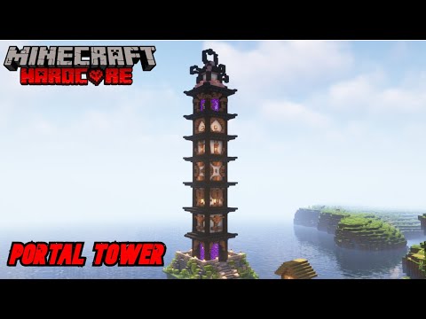 GIAGANTOROUS Portal Tower Build | Minecraft Survival