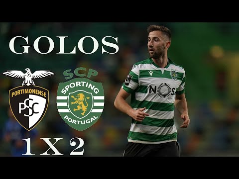 PORTIMONENSE 1 X 2 SPORTING ( JOGO AMIGÁVEL ) 28-08-2020 - OS GOLOS