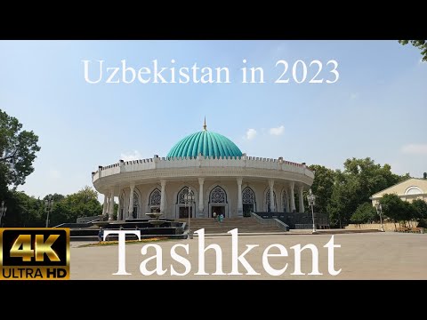 Tashkent, Uzbequistão em 2023. Museu Estadual dos Temuridas (4K)
