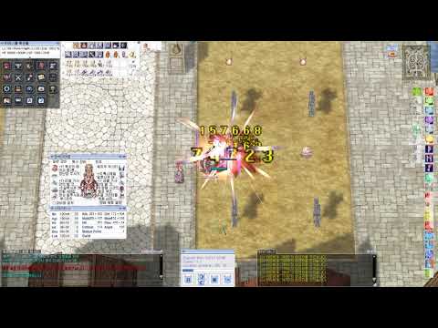 [Ragnarok Online] 185 RuneKnight(Crit) : Damage Test - Tenacity Insignia