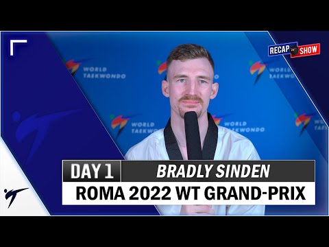 BRADLY SINDEN POST FIGHTS INTERVIEW - BRONZE MEDALIST OF THE ROMA 2022 WT GRAND PRIX